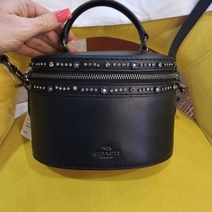 BNWT COACH Crystal Vanity bag with dust bag